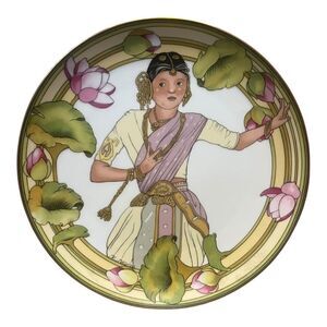 UNICEF Collector Plate Child Of India Plate #5 By Villeroy & Boch Ceramic EUC